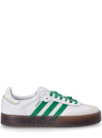 adidas originals sneaker womansambae w - ie9105 ftwwht green owhite