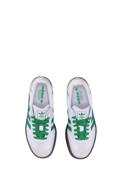adidas originals sneaker mujer sambae w - ie9105 ftwwht green owhite