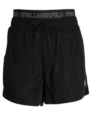 karl lagerfeld cargo manikon elastic boardshorts - a1m46058 999