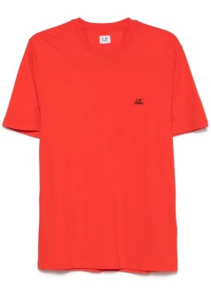 c.p.company t-shirt man30/1 jersey logo patch t-shirt - 18cmts031a005100w 547