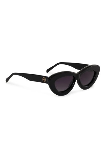 anine bing sunglasses unisexalba sunglasses - a1210604blk1 black 2