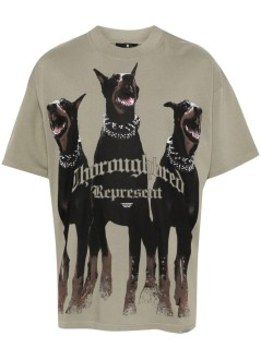 represent t-shirt manthoroughbred t-shirt - mlm41135 khaki