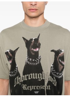 represent t-shirt manthoroughbred t-shirt - mlm41135 khaki