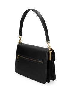 coach crossbody mujer soft grain leather chain tabby shoulder bag with chain - cy919 b4 bk