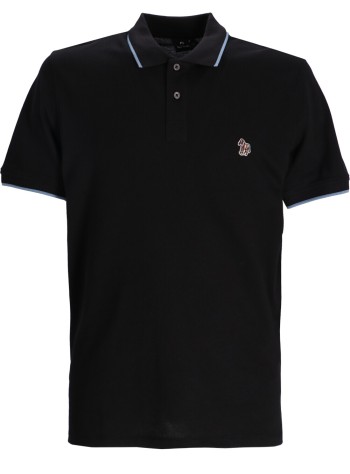 Mens Reg Polo Ss Zeb Badge