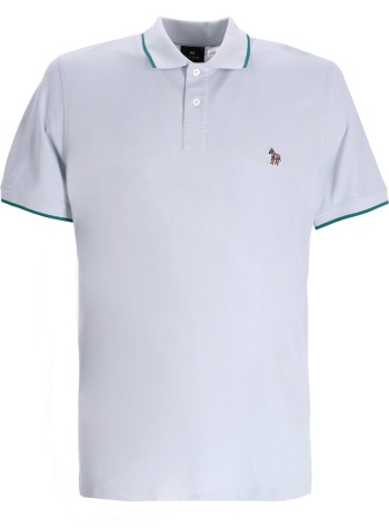 Mens Reg Polo Ss Zeb Badge