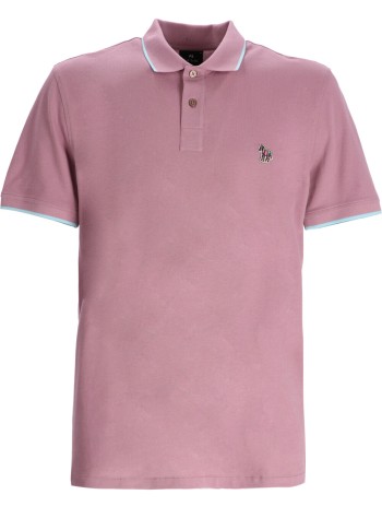 Mens Reg Polo Ss Zeb Badge