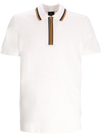 Mens Reg Fit Half Zip Polo