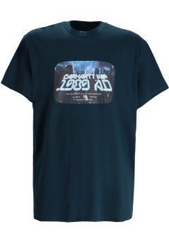 carhartt t-shirt mans/s greatest flicks t-shirt organic cotton single jersey - i034393 0auxx