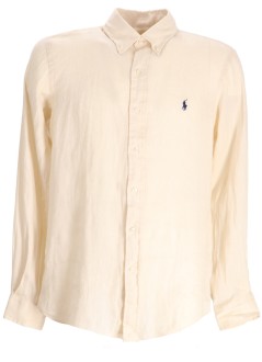 polo ralph lauren camiseria hombre cubdppcs-long sleeve-sport shirt - 710966294012 full cream