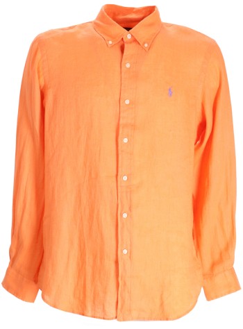 polo ralph lauren camiseria hombre cubdppcs-long sleeve-sport shirt - 710966294013 poppy