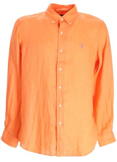 polo ralph lauren camiseria hombre cubdppcs-long sleeve-sport shirt - 710966294013 poppy