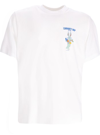 carhartt t-shirt mans/s old friend t-shirt organic cotton single jersey - i034773 02xx