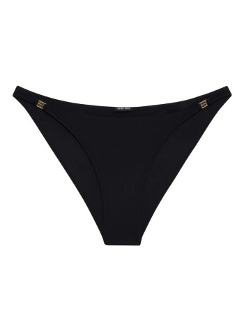 anine bing bikini braga mujer bellamy bikini bottom - a1110968blk26 black
