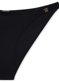 anine bing bikini panties womanbellamy bikini bottom - a1110968blk26 black