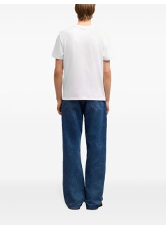 ami t-shirt mants classic red - bfuts035724 100