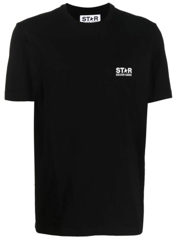 Star M's Regular T-shirt / Logo/ Big Star Back/ Blackboard