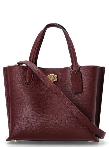 Polished Pebble Leather Willow Tote