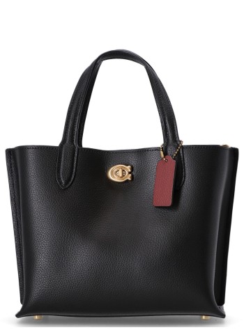Polished Pebble Leather Willow Tote
