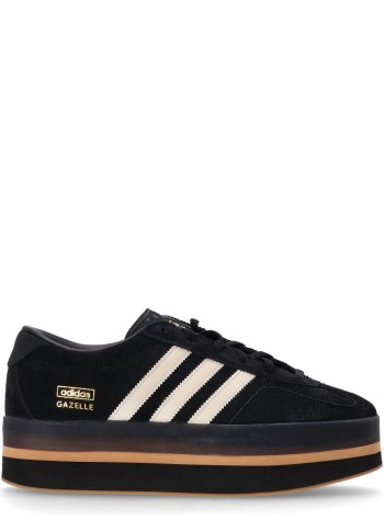 adidas originals sneaker womangazelle stack w - js0239 cblack crewht gum3