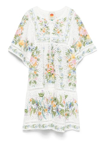 farm rio vestido mujer sweet bloom bouquet short cover up - 332420 25120