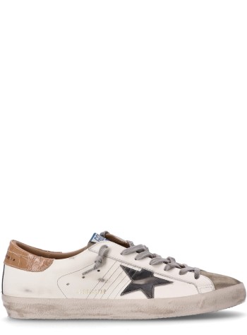 Super Star Leather Upper And Leather Suede Toe Printed Leat