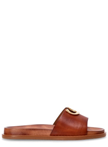 kotris sandals sandal womanlucky charm fussbett sandal - 14403 caramel