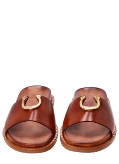 kotris sandals sandalia mujer lucky charm fussbett sandal - 14403 caramel