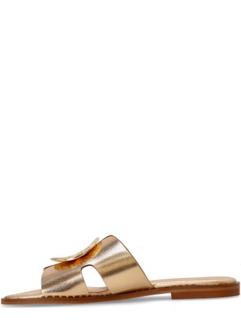 kotris sandals sandalia mujer phaistos flat - 04630d gold 2