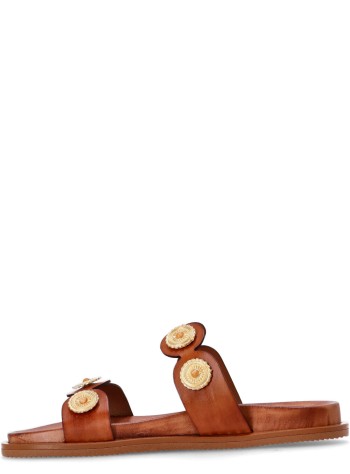 kotris sandals sandalia mujer callisto fussbett sandal - 14853 caramel 2