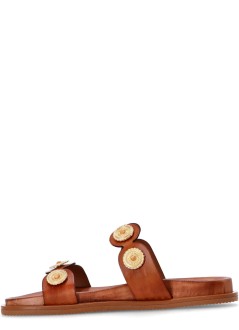 kotris sandals sandalia mujer callisto fussbett sandal - 14853 caramel