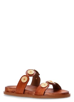 kotris sandals sandalia mujer callisto fussbett sandal - 14853 caramel