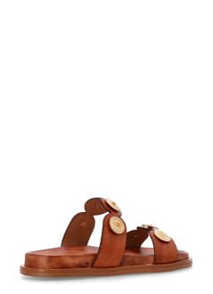 kotris sandals sandalia mujer callisto fussbett sandal - 14853 caramel