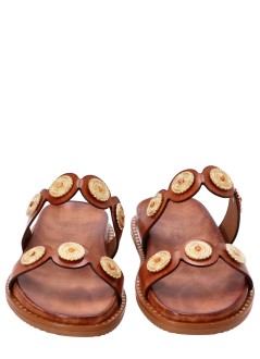 kotris sandals sandalia mujer callisto fussbett sandal - 14853 caramel