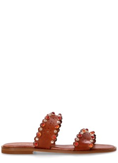 kotris sandals sandalia mujer ithaca flat sandal - 04901 caramel