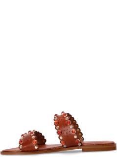 kotris sandals sandalia mujer ithaca flat sandal - 04901 caramel