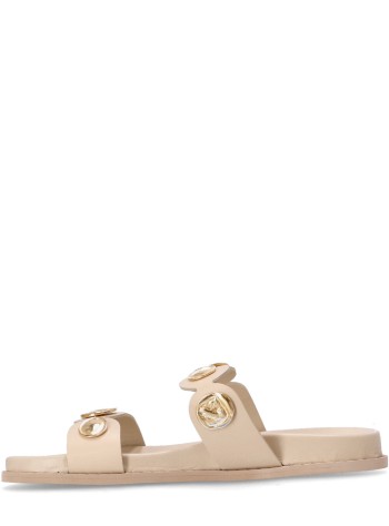 kotris sandals sandal womanaria coins sandal - 14857 cream 2