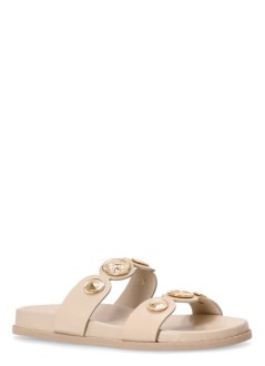 kotris sandals sandalia mujer aria coins sandal - 14857 cream