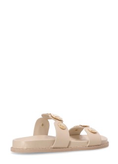 kotris sandals sandalia mujer aria coins sandal - 14857 cream