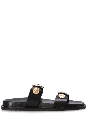 kotris sandals sandal womanaria coins sandal - 14857 black