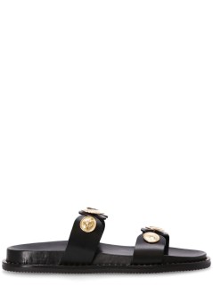 kotris sandals sandalia mujer aria coins sandal - 14857 black