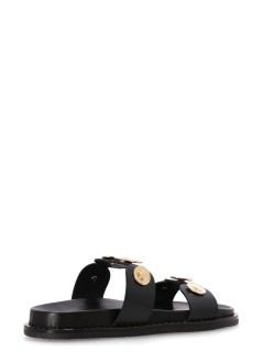 kotris sandals sandalia mujer aria coins sandal - 14857 black