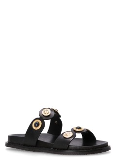 kotris sandals sandalia mujer andromeda fussbett sandal - 14858 black