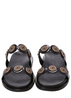 kotris sandals sandalia mujer callisto fussbett sandal - 14853 black