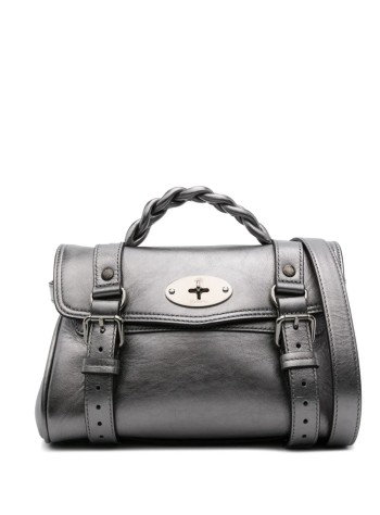 mulberry crossbody womanmini alexa metallic nappa - rl8689696 c180