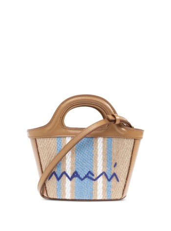 marni handbag mujer tropicalia micro cigar opal lily white - bmmp0067q7 zo857