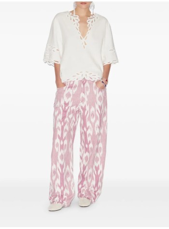 isabel marant pantalon mujer joanny gc - 25ppa0273fac1h03e 40rw 2