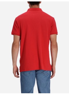 polo ralph lauren polo mansskccmslm1-short sleeve-knit - 710680784405 post red c7540