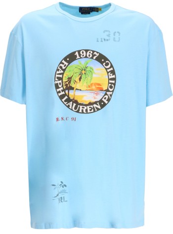 polo ralph lauren camiseta hombre sscnclsm1-short sleeve-t-shirt - 710958253001 neptune