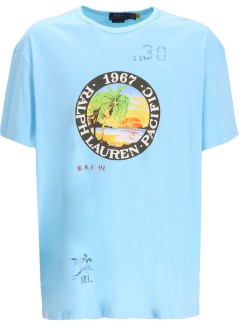 polo ralph lauren t-shirt mansscnclsm1-short sleeve-t-shirt - 710958253001 neptune